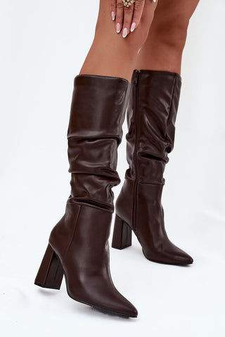  Laarzen met hoge hakken model 217208 Step in style 