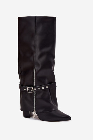  Laarzen met hoge hakken model 217209 Step in style 