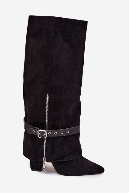  Laarzen met hoge hakken model 217211 Step in style 