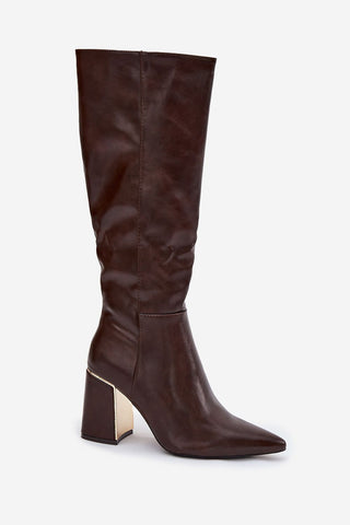  Laarzen met hoge hakken model 217215 Step in style 