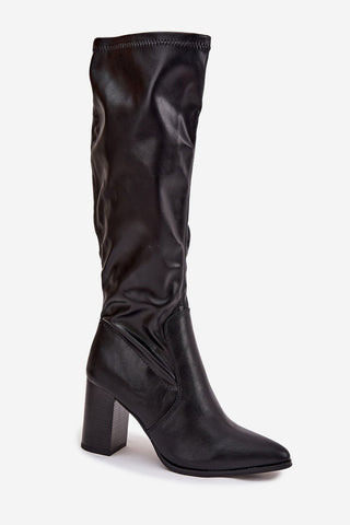  Laarzen met hoge hakken model 217216 Step in style 