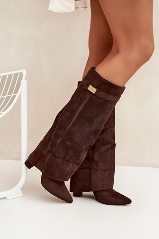  Laarzen met hoge hakken model 217217 Step in style 