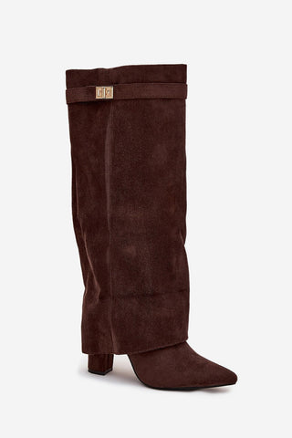  Laarzen met hoge hakken model 217217 Step in style 