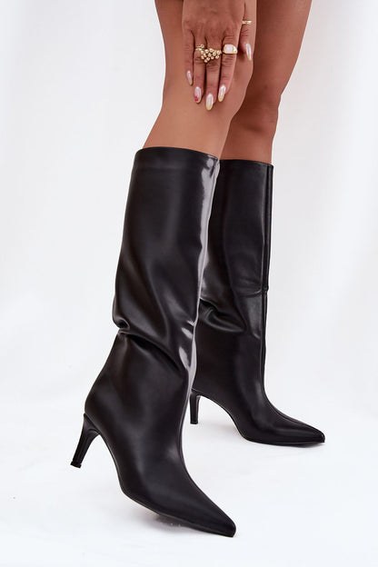  Laarzen met hoge hakken model 217220 Step in style 