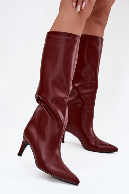  Laarzen met hoge hakken model 217221 Step in style 