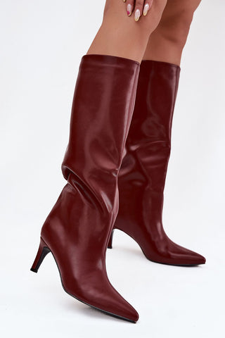  Laarzen met hoge hakken model 217221 Step in style 