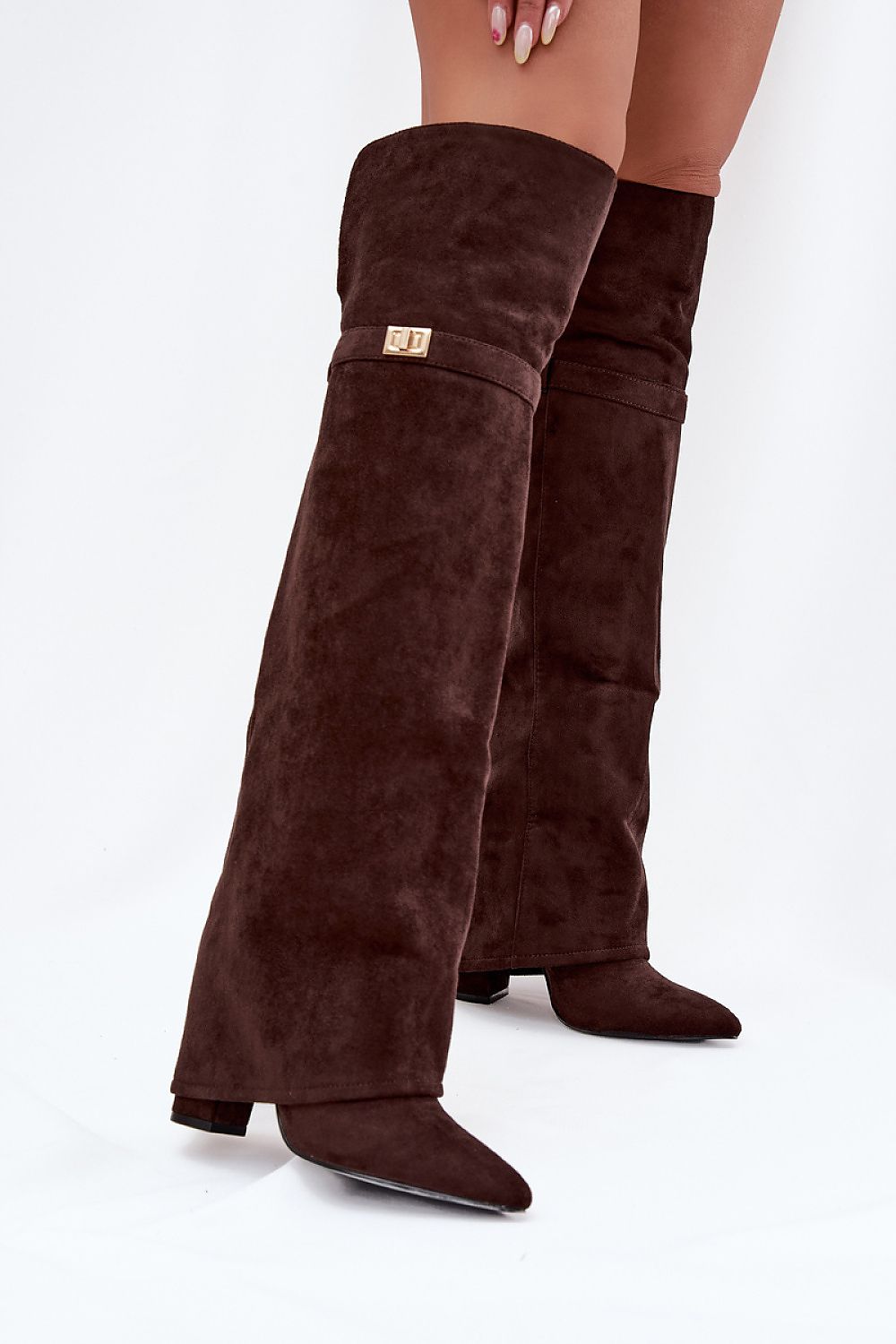 Laarzen met hoge hakken model 217222 Step in style 