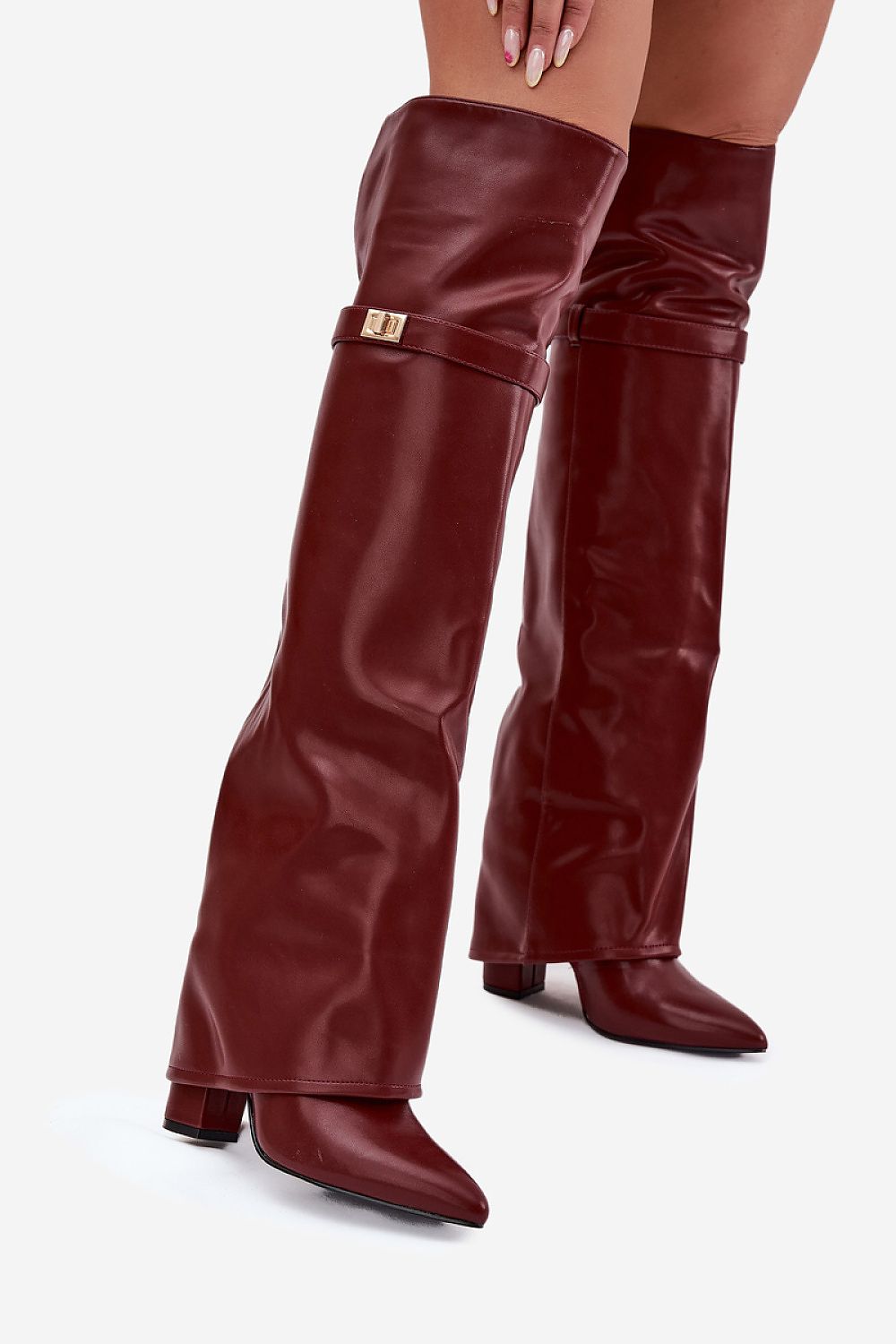  Laarzen met hoge hakken model 217224 Step in style 