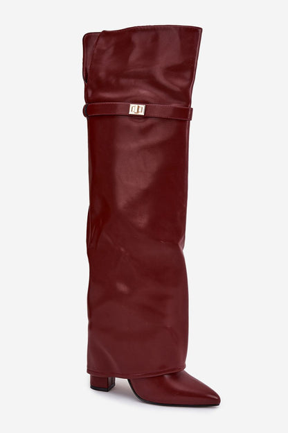  Laarzen met hoge hakken model 217224 Step in style 