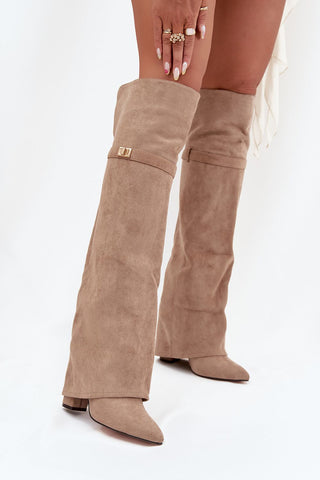  Laarzen met hoge hakken model 217225 Step in style 