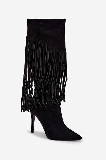  Laarzen met hoge hakken model 217513 Step in style 