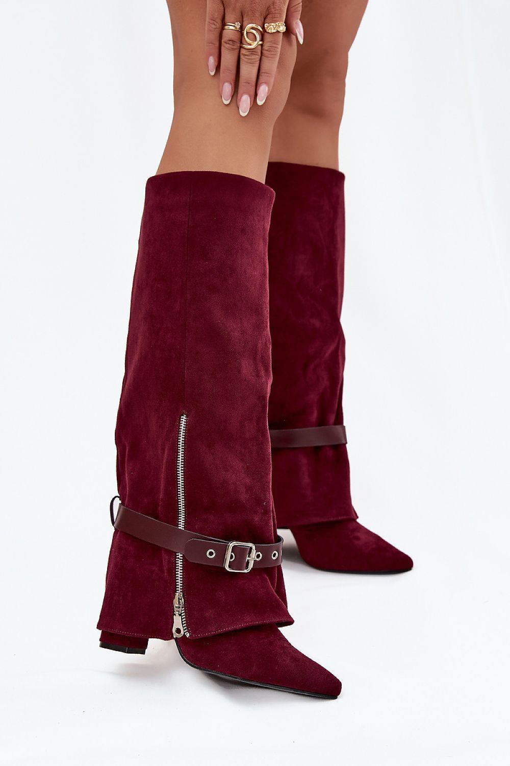  Laarzen met hoge hakken model 217515 Step in style 