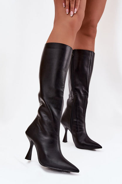  Laarzen met hoge hakken model 217521 Step in style 