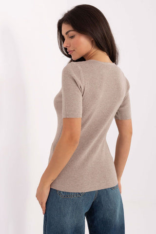  Trui met korte mouwen model 217602 Factory Price 