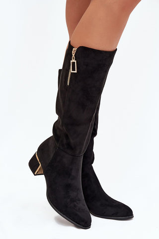  Laarzen met hoge hakken model 217751 Step in style 