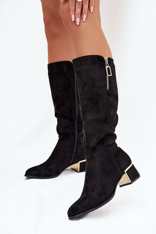  Laarzen met hoge hakken model 217751 Step in style 