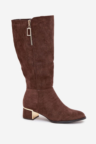  Laarzen met hoge hakken model 217752 Step in style 