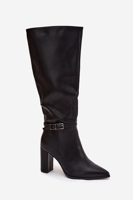  Laarzen met hoge hakken model 217753 Step in style 