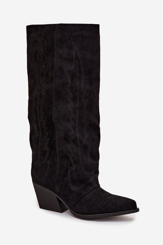  Laarzen met hoge hakken model 217755 Step in style 