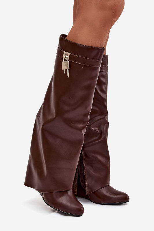  Laarzen met sleehak model 217756 Step in style 