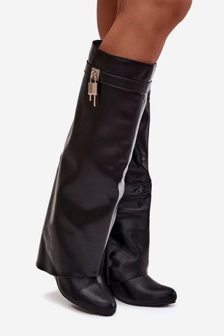  Laarzen met sleehak model 217757 Step in style 