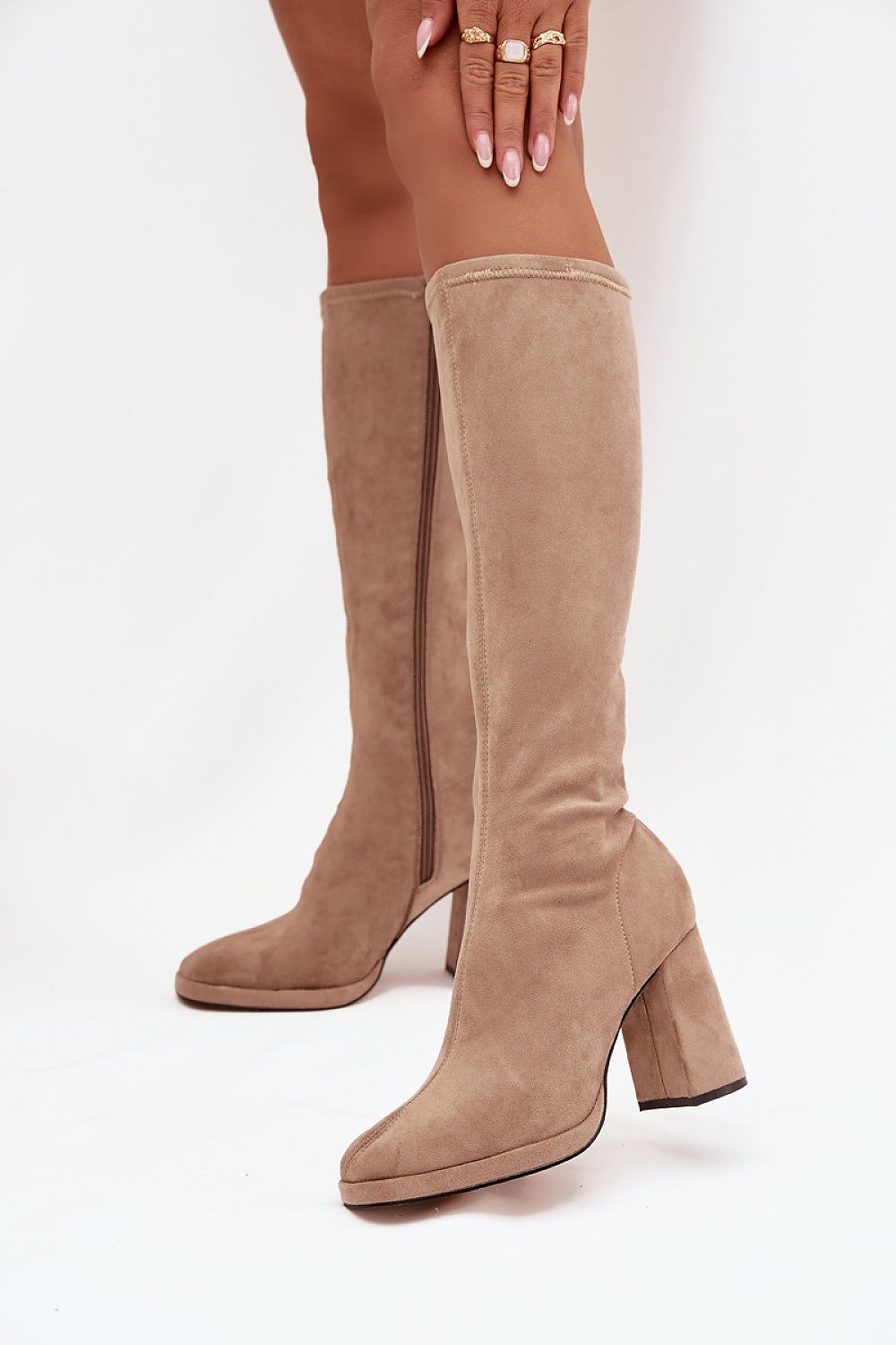  Laarzen met hoge hakken model 217762 Step in style 
