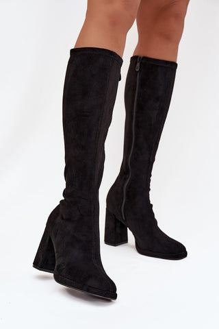  Laarzen met hoge hakken model 217763 Step in style 