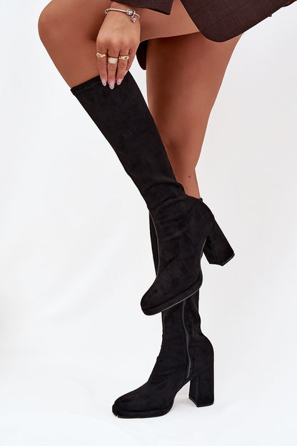  Laarzen met hoge hakken model 217763 Step in style 