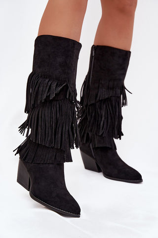  Laarzen met hoge hakken model 217822 Step in style 