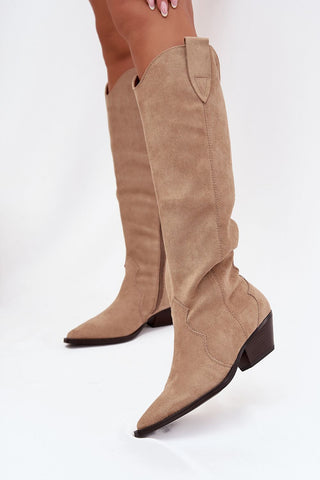  Laarzen met hoge hakken model 217826 Step in style 