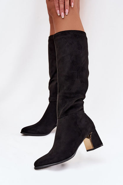  Laarzen met hoge hakken model 217827 Step in style 