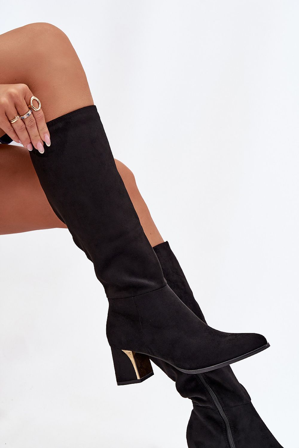  Laarzen met hoge hakken model 217827 Step in style 
