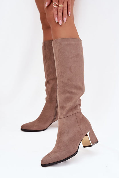  Laarzen met hoge hakken model 217828 Step in style 