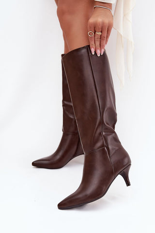  Laarzen met hoge hakken model 217829 Step in style 