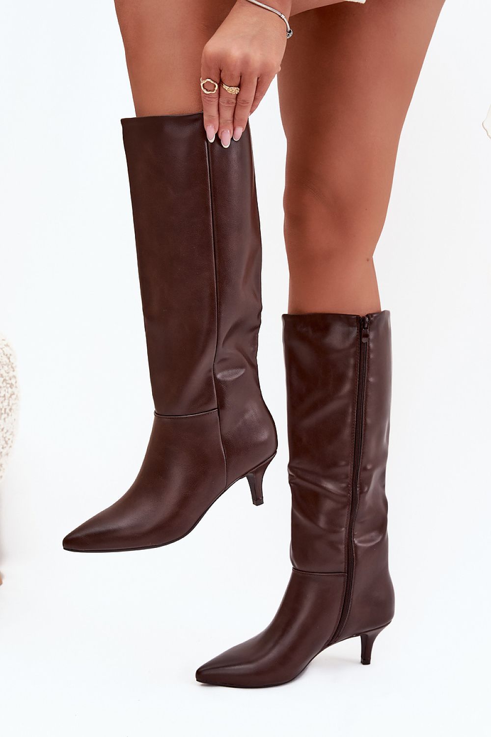 Laarzen met hoge hakken model 217829 Step in style 