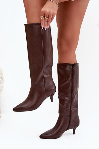  Laarzen met hoge hakken model 217829 Step in style 