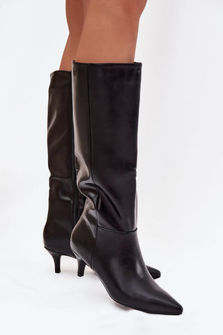  Laarzen met hoge hakken model 217830 Step in style 