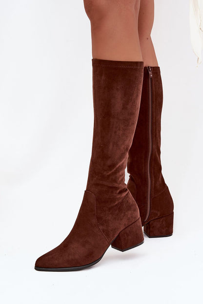  Laarzen met hoge hakken model 217833 Step in style 