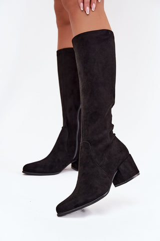  Laarzen met hoge hakken model 217834 Step in style 