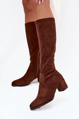  Laarzen met hoge hakken model 217835 Step in style 