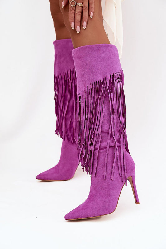  Laarzen met hoge hakken model 217837 Step in style 