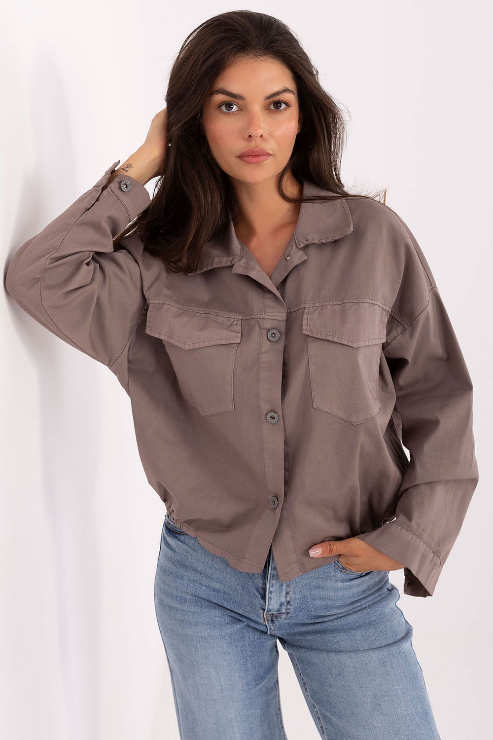  Overhemd met lange mouwen model 217882 Rue Paris 