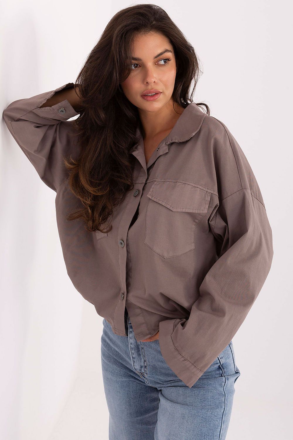  Overhemd met lange mouwen model 217882 Rue Paris 