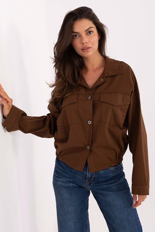 Overhemd met lange mouwen model 217883 Rue Paris 