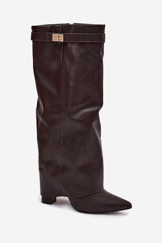  Laarzen met hoge hakken model 218089 Step in style 