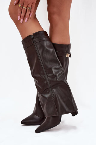  Laarzen met hoge hakken model 218089 Step in style 