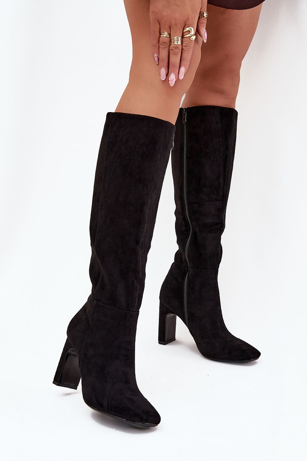  Laarzen met hoge hakken model 218091 Step in style 