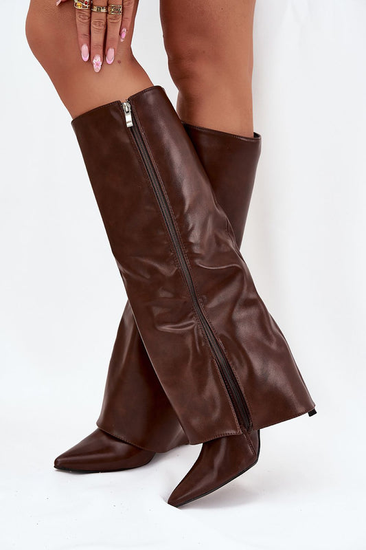  Laarzen met hoge hakken model 218093 Step in style 