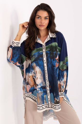  Overhemd met lange mouwen model 218393 Rue Paris 