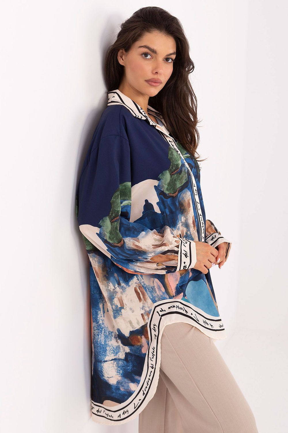  Overhemd met lange mouwen model 218393 Rue Paris 